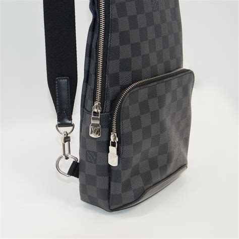 louis vuitton damier graphite porte documents jour|louis vuitton damier sling bag.